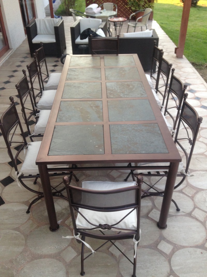 COMEDOR DE FIERRO MODELO RENCA 10 SILLAS - Rusti home,Armonia en tu ... COMEDOR DE FIERRO MODELO RENCA 10 SILLAS - Rusti home,Armonia en tu ...