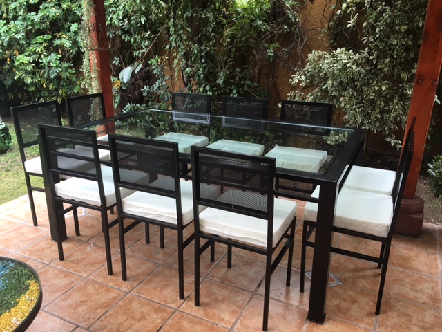 COMEDOR DE FIERRO MODELO RECOLETA 10 SILLAS - Rusti home,Armonia en ... COMEDOR DE FIERRO MODELO RECOLETA 10 SILLAS - Rusti home,Armonia en ...