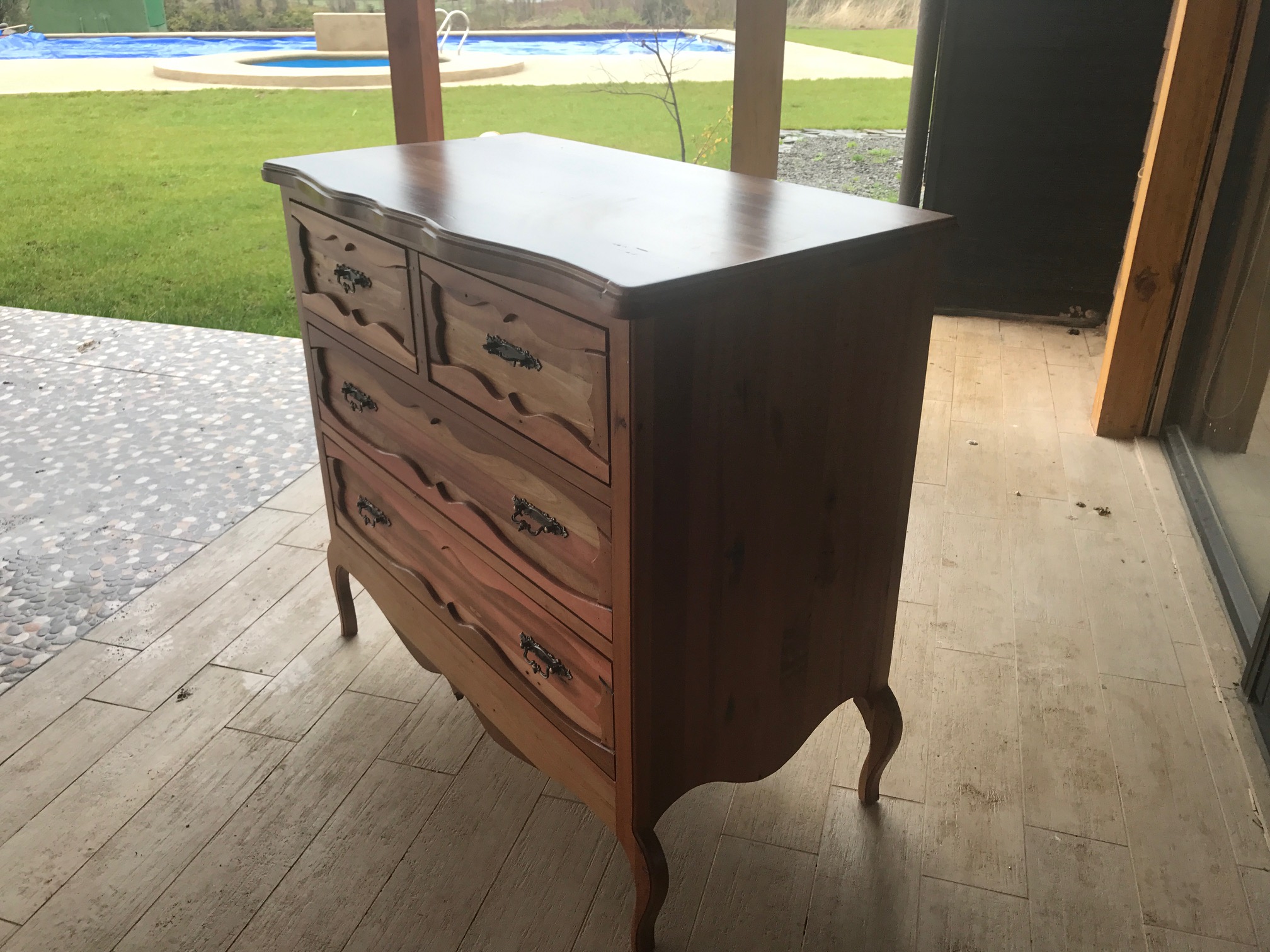 Cómoda madera Roble demolición terminación fina - Rusti home,Armonia en