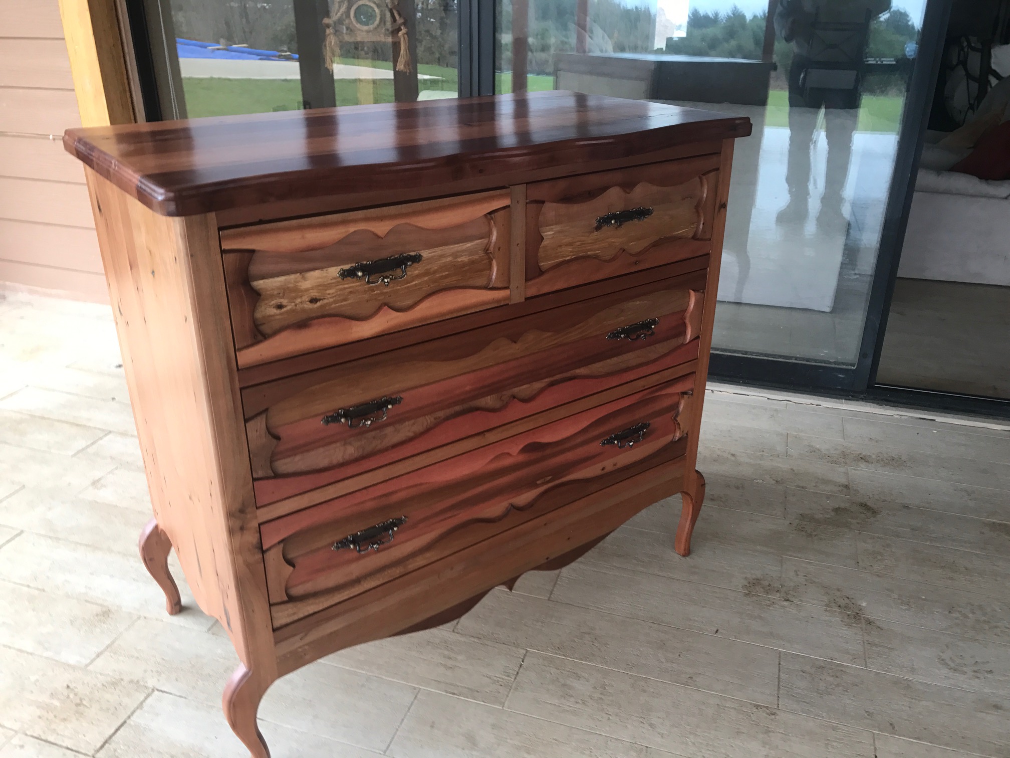 Cómoda madera Roble demolición terminación fina - Rusti home,Armonia en