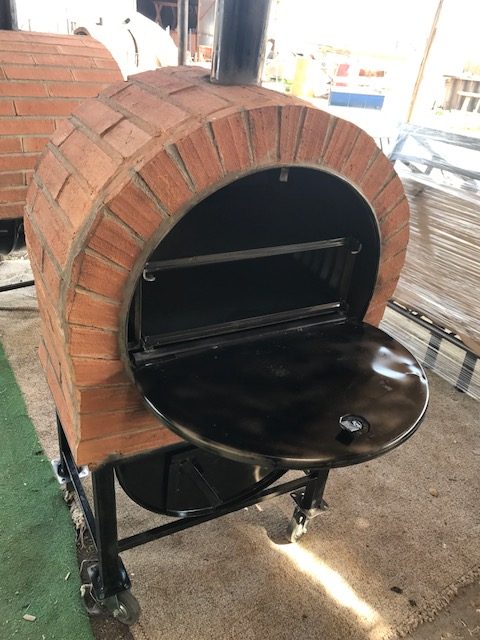 De este modo Tendero enjuague Horno leña barro enchapado con ruedas (pequeño) AGOTADO - Rusti  home,Armonia en tu hogar,