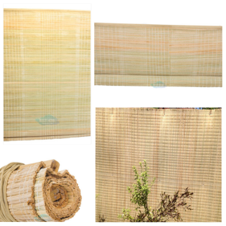 Cortinas de totora